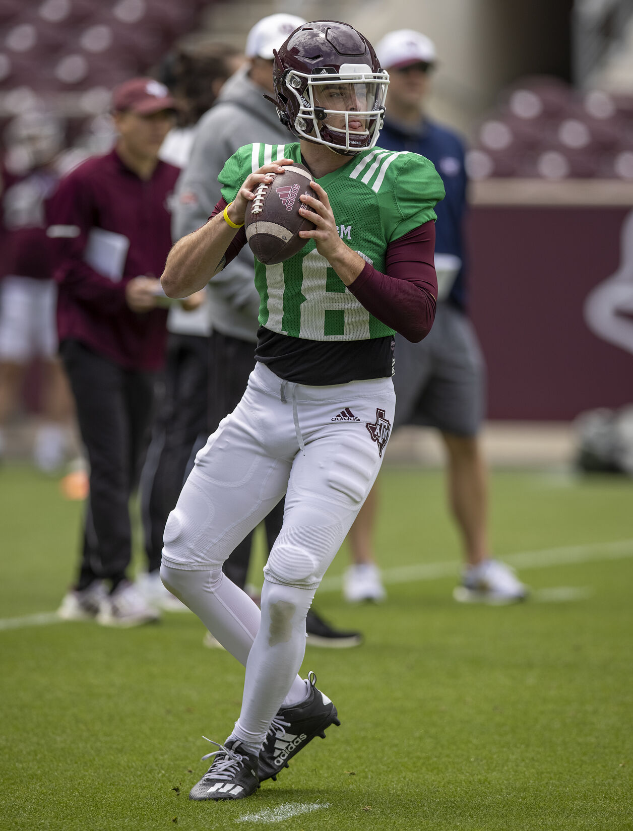 Spring football practice